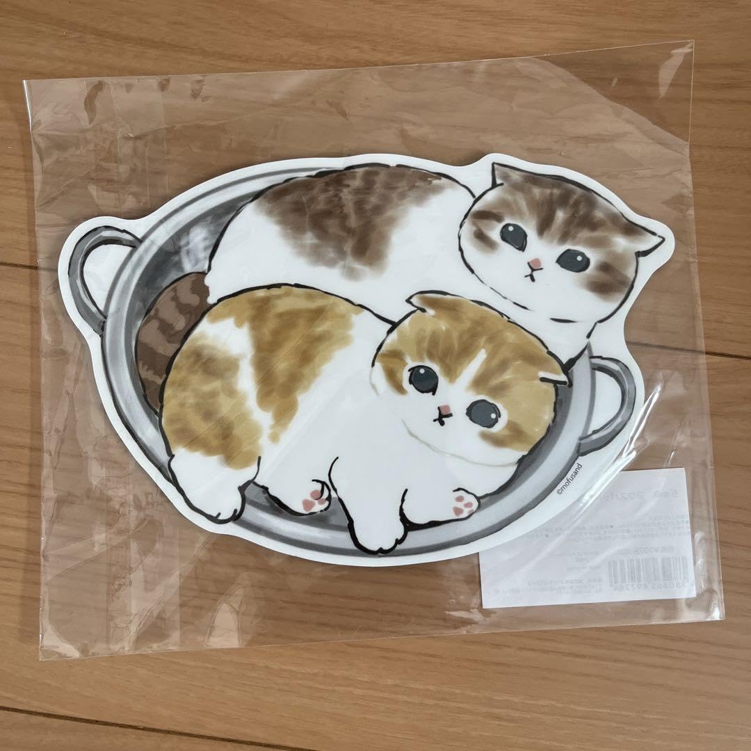 Amazon.co.jp: ぢゅの mofusand モフサンド マウスパッド ねこ鍋