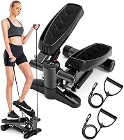 Bubbacare Mini Stepper 150 kg-ig LCD kijelzővel otthoni edzéshez 1