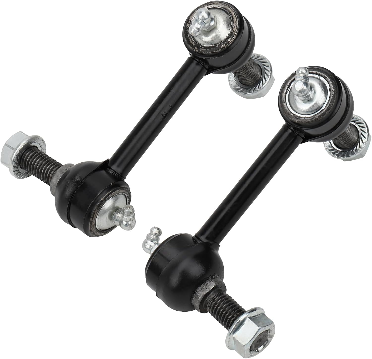 IRONTEK 2pcs K80824 K80825 Front Left Right Stabilizer Sway Bar End Links Fit for Buick Rainier 2004-2007, for Chevy SSR 2003-2006, for GMC Envoy 2004-07, for Olds Bravada 2004, for Saab 9-7X 2005-09
