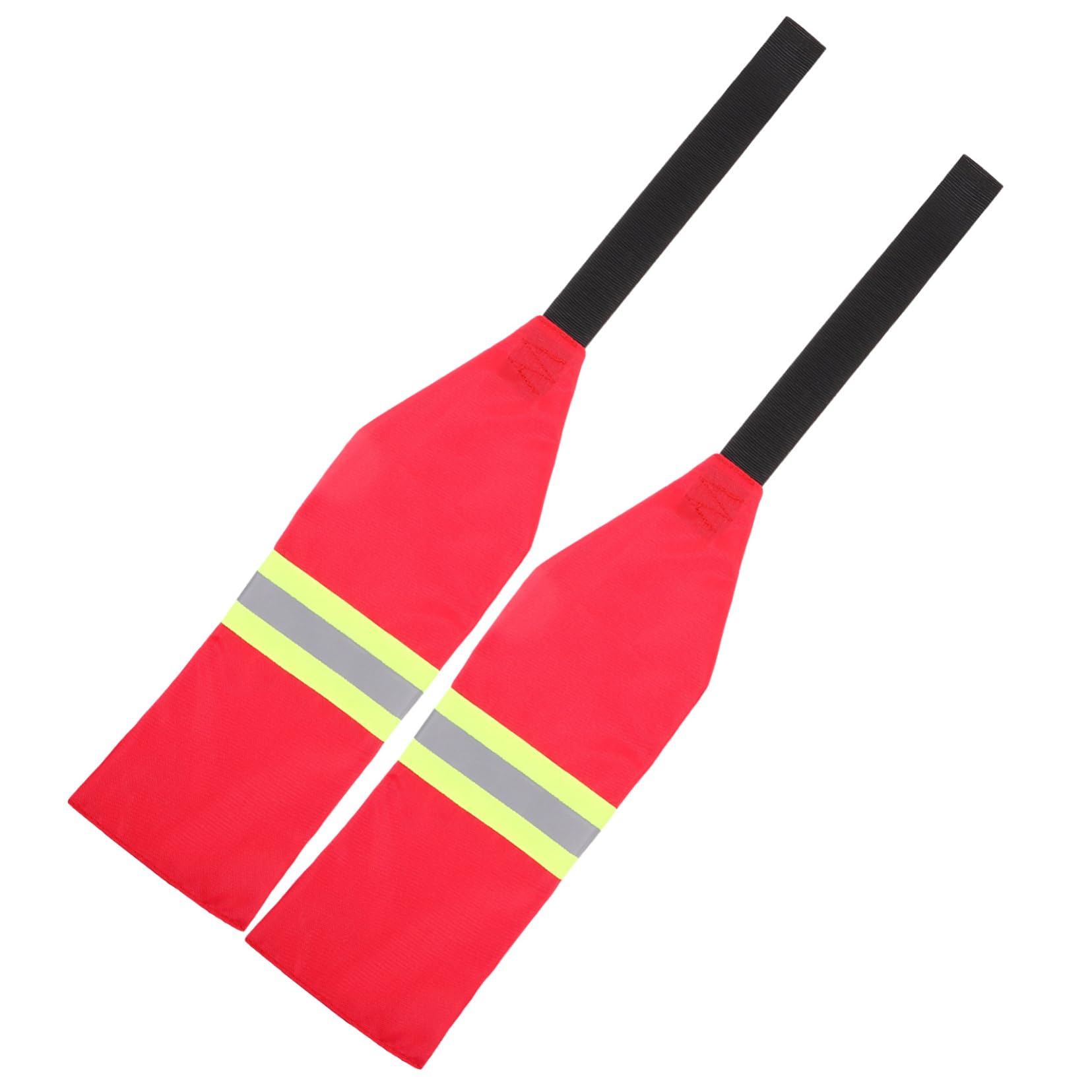 Toddmomy Banderas De Advertencia De Kayak Banderas Reflectantes Kayak Canoa Bandera Roja De Advertencia Seguridad Accesorios para Canoas Tela Oxford