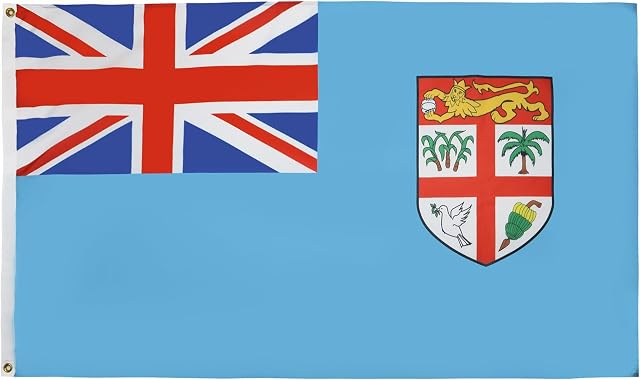 AZ FLAG Fiji Flag 2' x 3' - Fijian flags 60 x 90 cm - Banner 2x3 ft