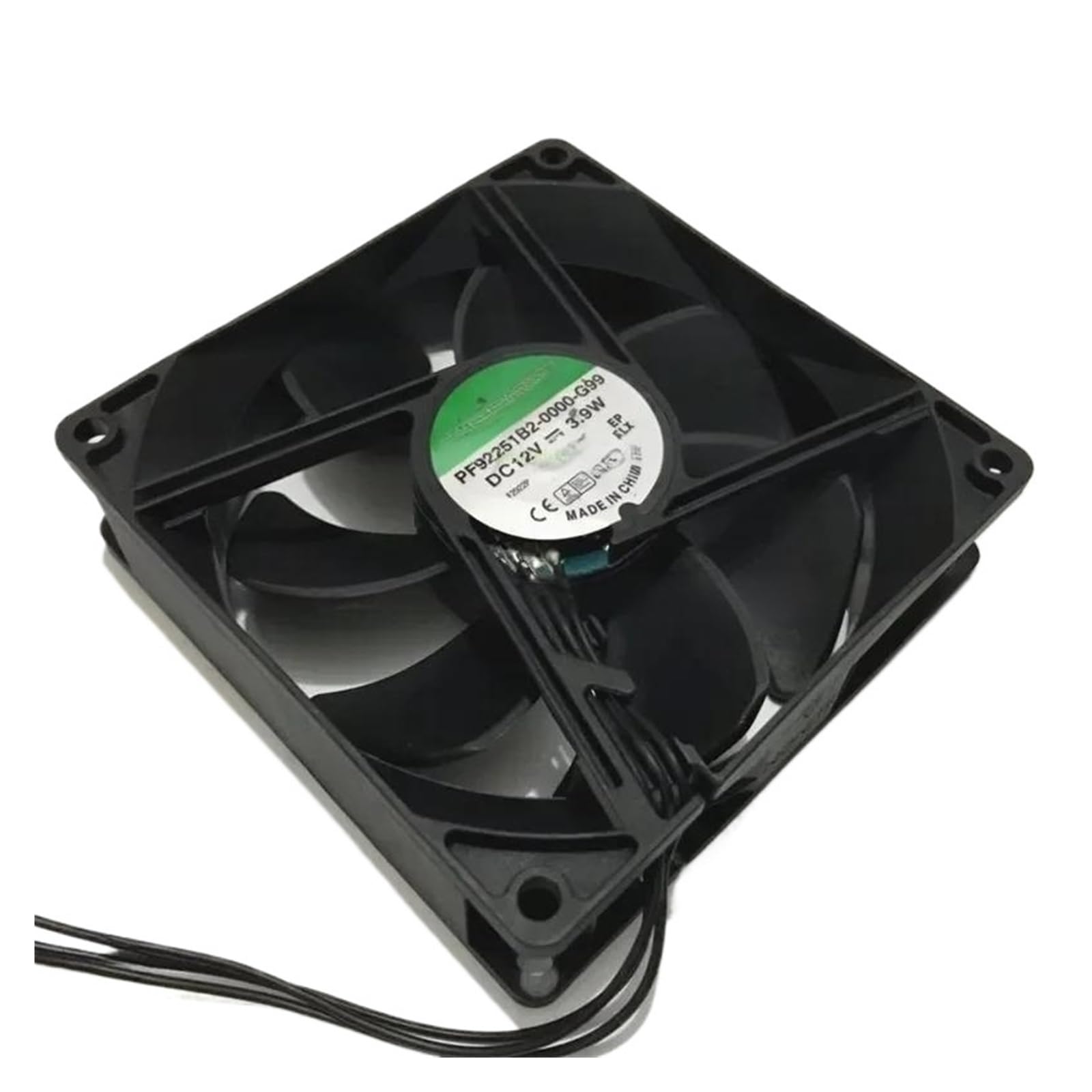 PEQYUACTE PF92251B2-0000-G99 12V 3.9W 92x92x25mm 3-Wire Cooling Fan