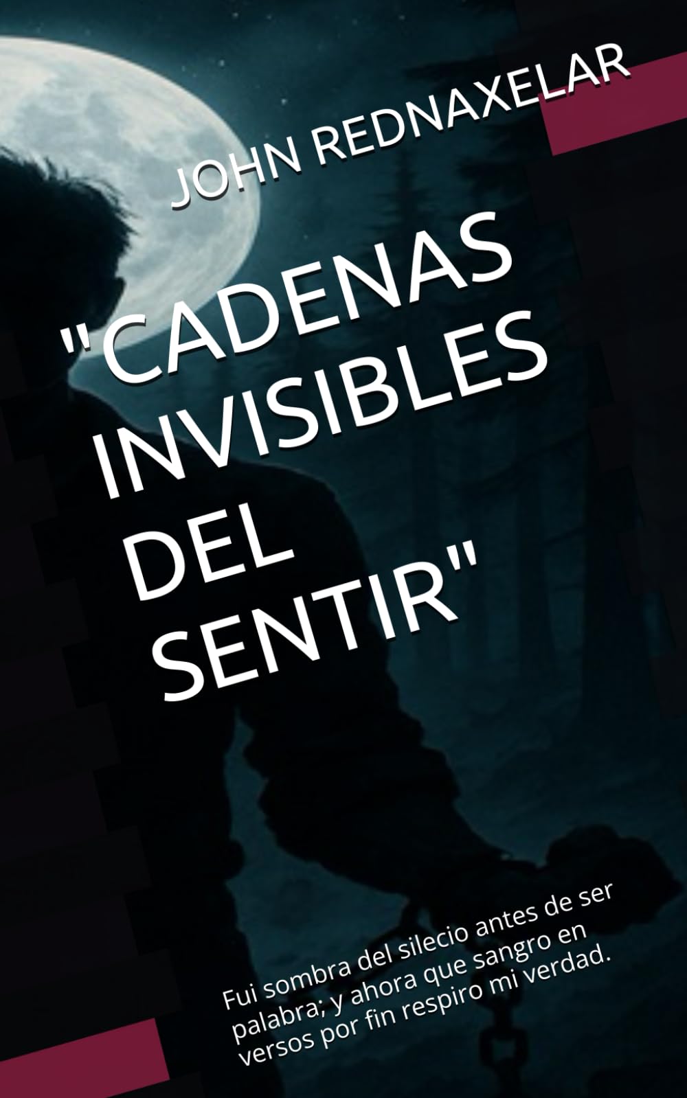 "CADENAS INVISIBLES DEL SENTIR": Fui sombra del silecio antes de ser palabra; y ahora que sangro en versos por fin respiro mi verdad.