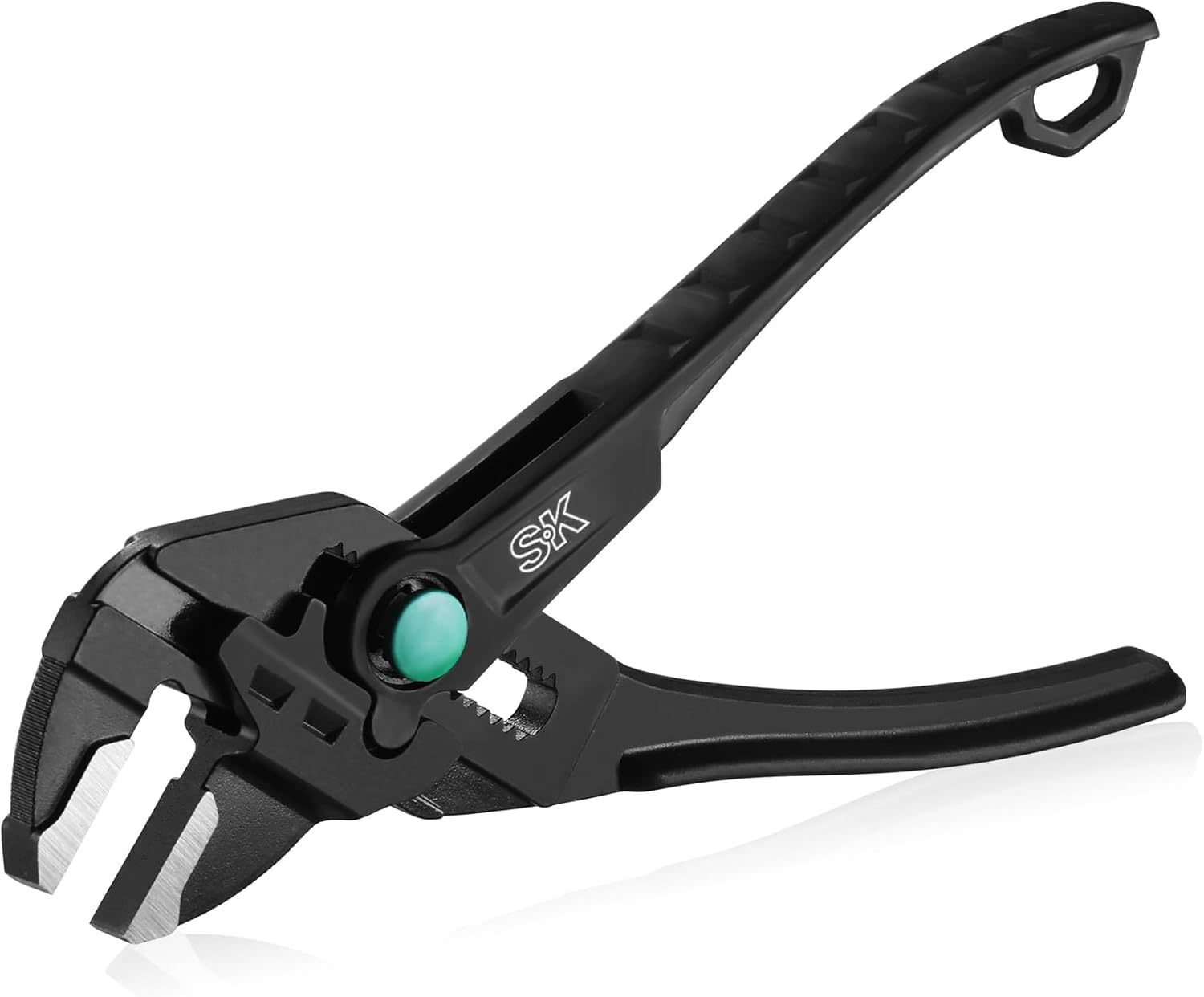 SK 4-Inch Pliers Wrench, Mini Pliers Wrench, Smooth Parallel Jaws with Comfortable Grips