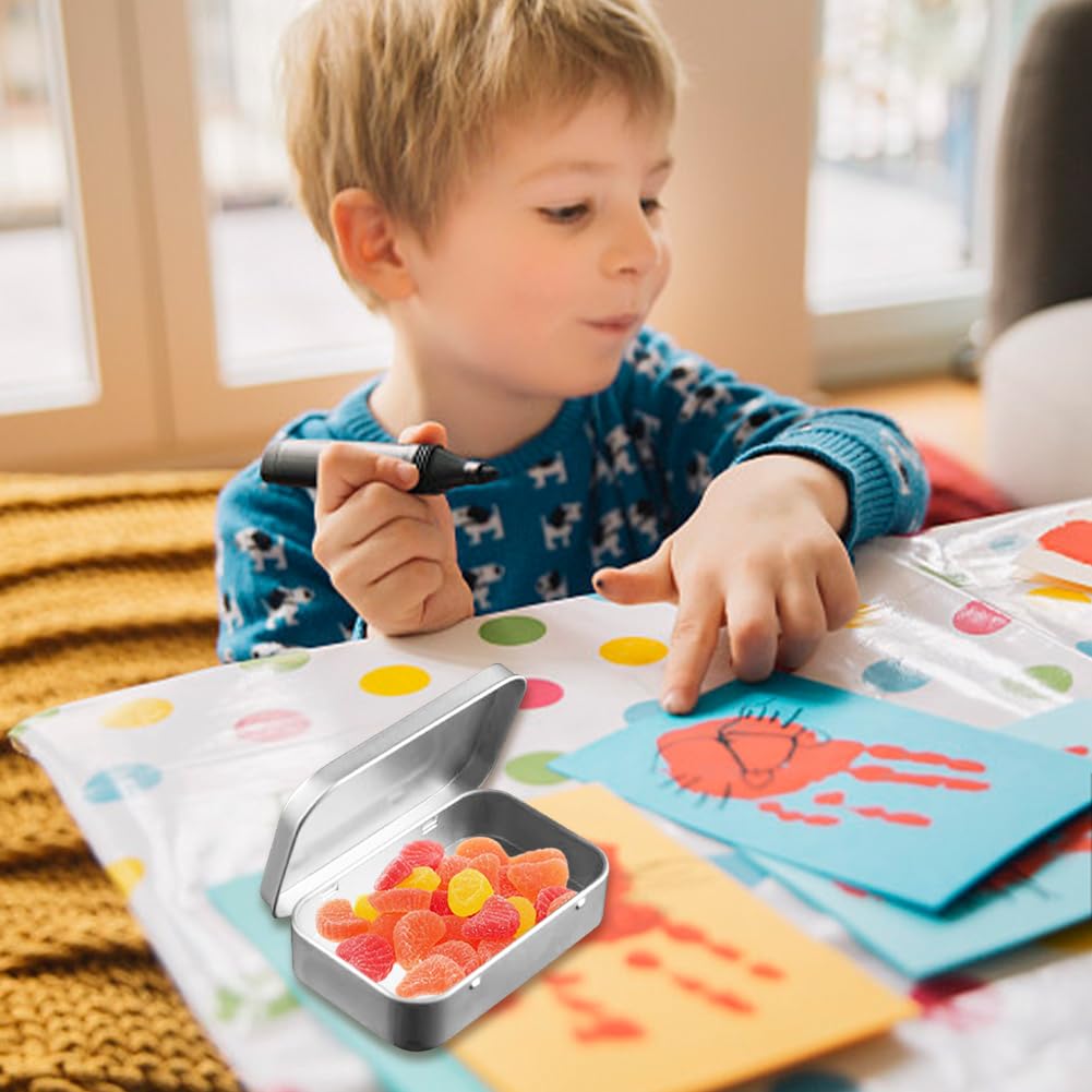 9 Pcs Boite Metallique Avec Couvercle, Petite Boite