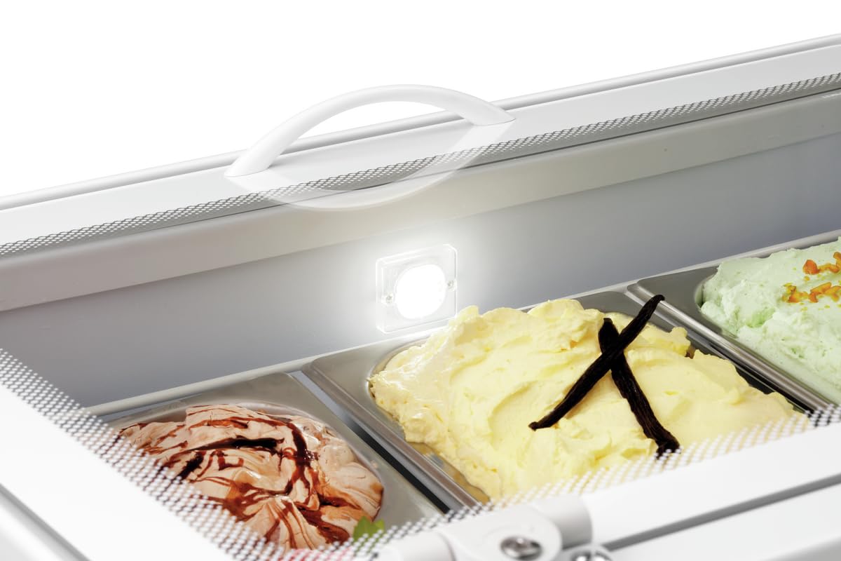 Bartscher Vetrina per gelato, 3 x 5 litri