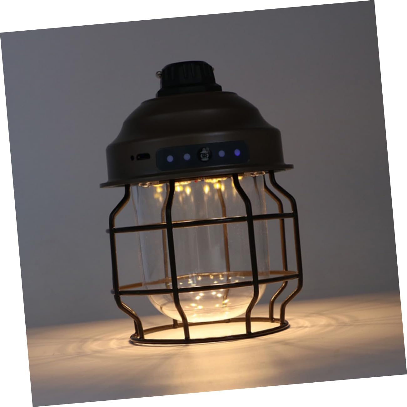 Portable USB Charging Lantern Lightweight Hanging Camping Lamp Durable and Versatile for Outdoor Adventures Friends and Family