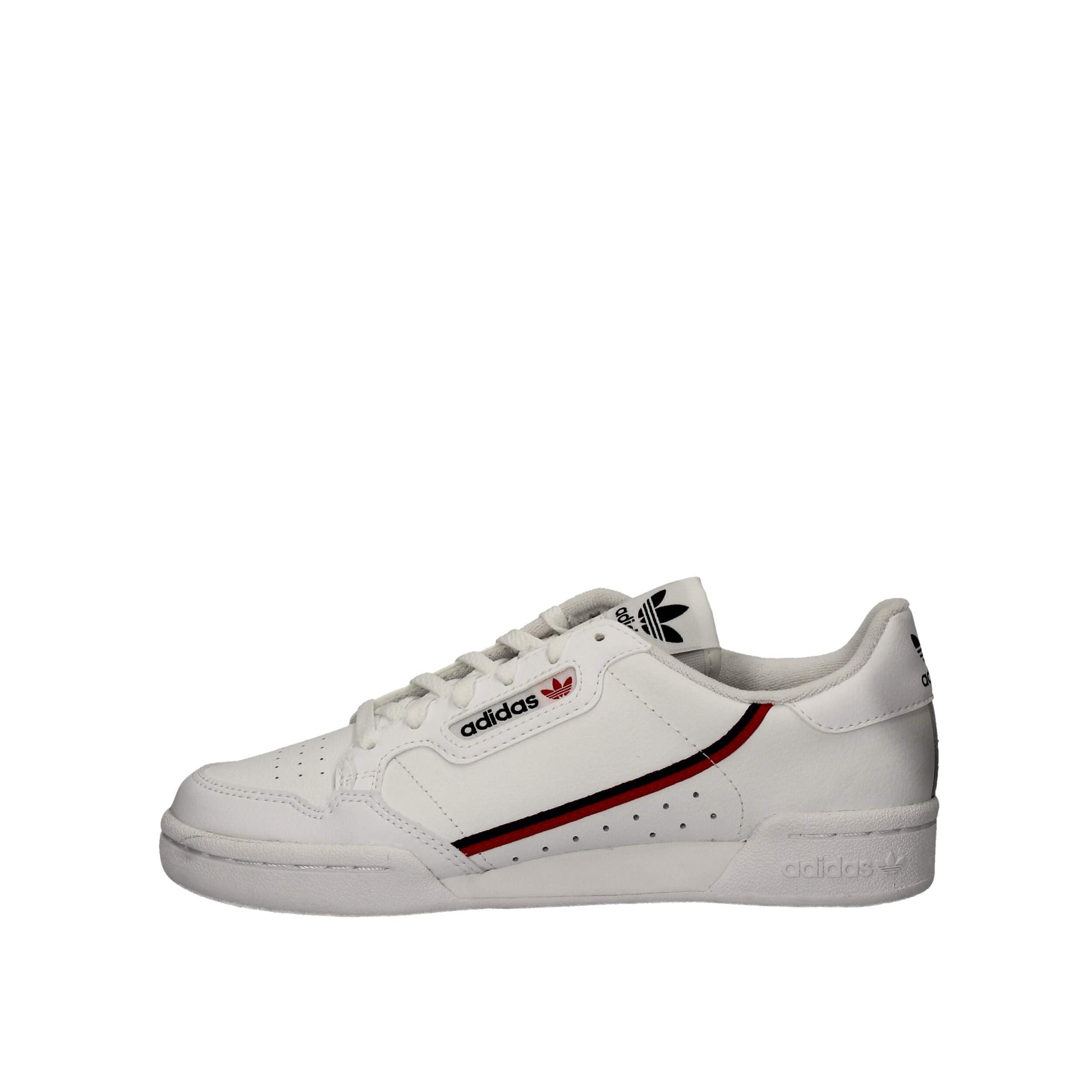 adidas Unisex Bambini e Ragazzi Scarpe da Ginnastica, Cloud White Scarlet Collegiate Navy, 36 EU