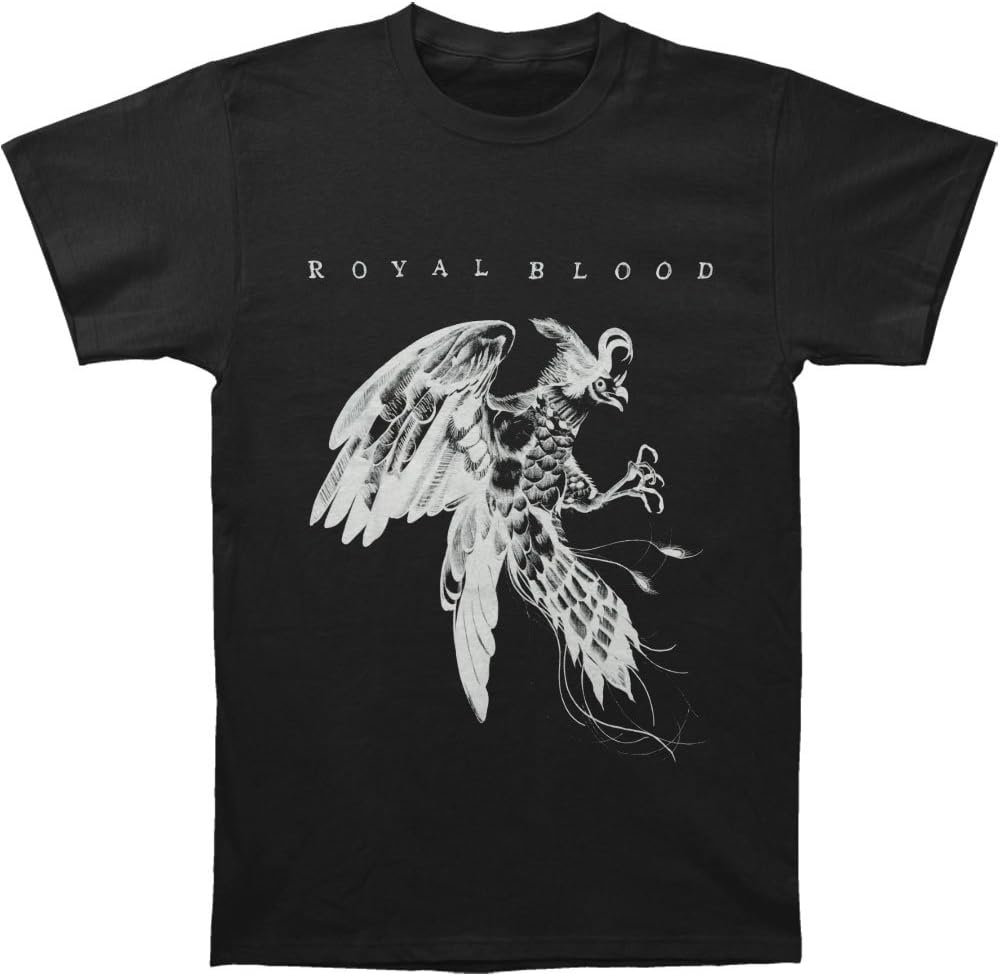 Royal Blood Men's Bird Slim Fit T-shirt Large Black