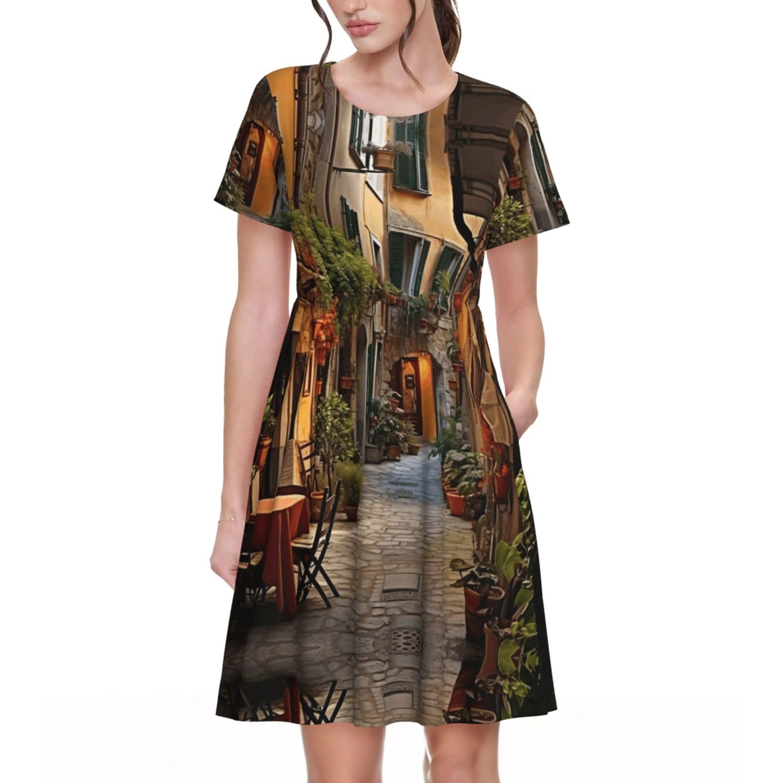 Robe de cocktail italienne rétro idéale pour vos vacances décontractées - 8
