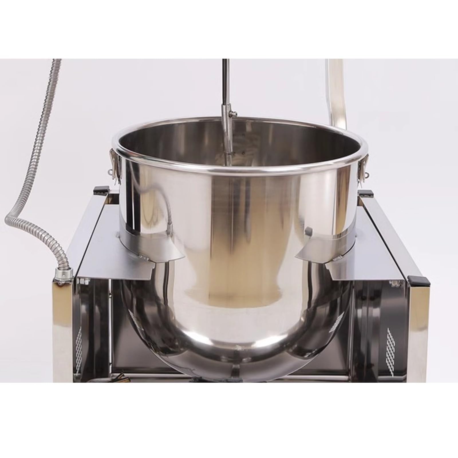 macchina per pop corn Macchina for popcorn a riscaldamento elettromagnetico, macchina elettrica a gas commerciale per uso familiare