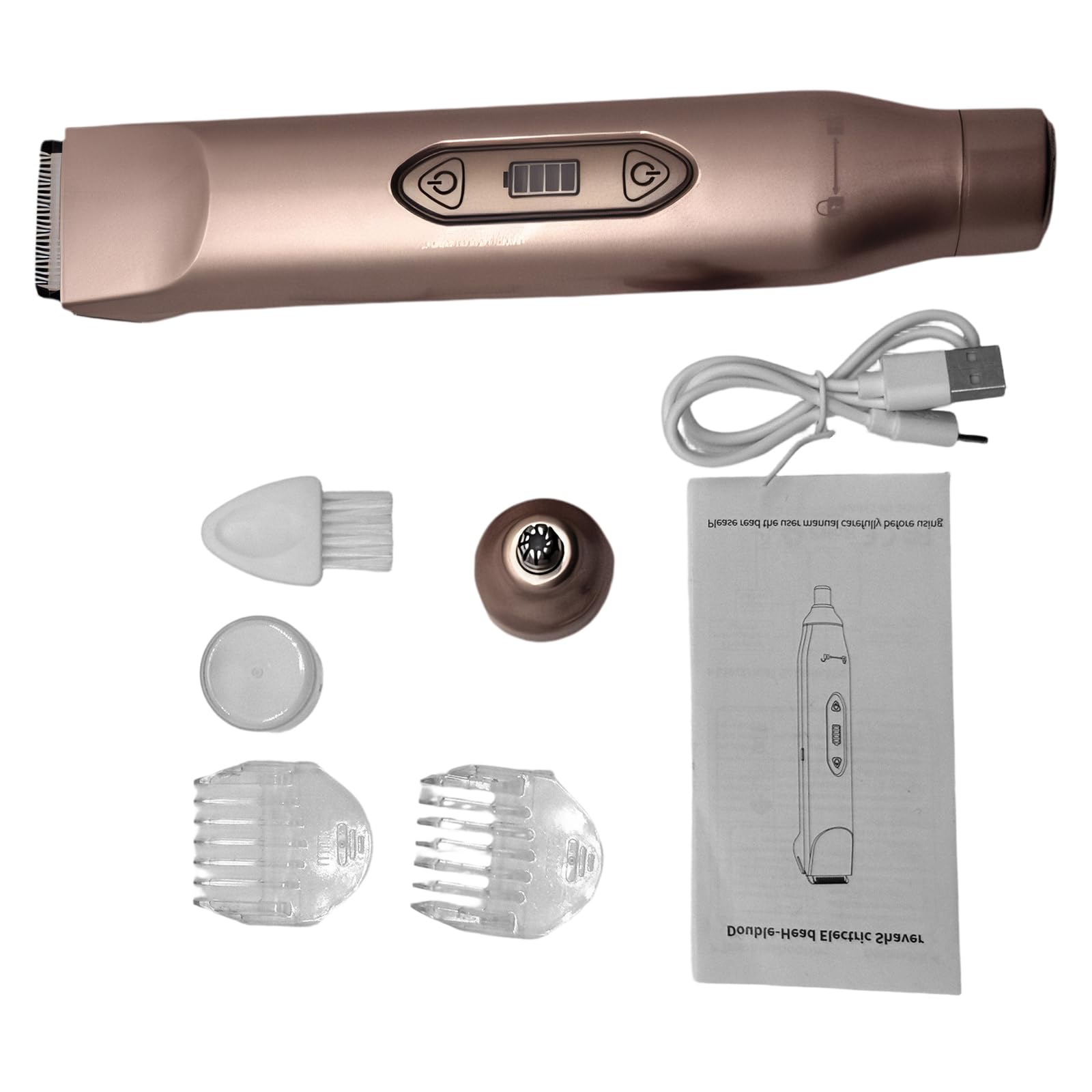 Epilatore elettrico multifunzionale per la depilazione del braccio della gamba del viso strumento di rasatura del viso per il corpo delle donne Dispositivo di rimozione elettrico multifunzionale