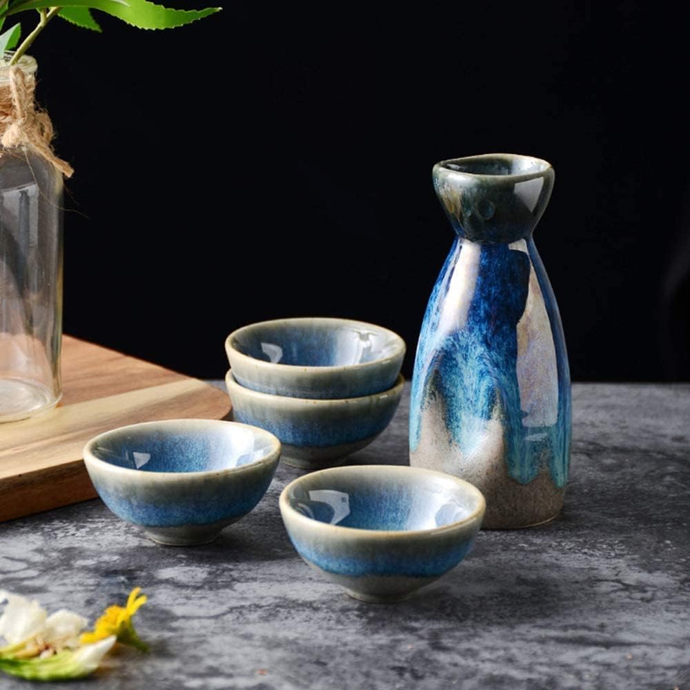 富山県 小杉焼 柿釉 酒器 鴨徳利 M R5357 高さ約8．5cm 幅約17