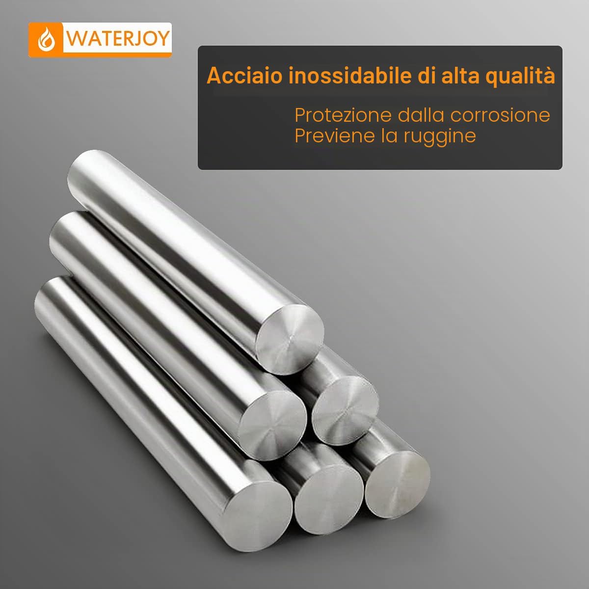 KOMFOTTEU Tavolo da lavoro in acciaio inox, piano regolabile in altezza fino a 250 kg