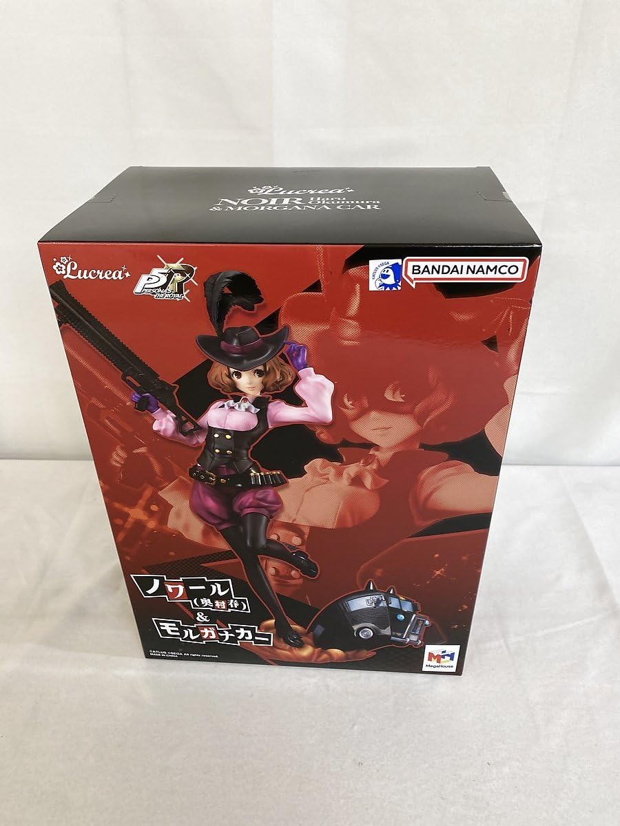Lucrea ペルソナ5 ザ・ロイヤル ノワール 奥村春＆モルガナカー【開封品】 Lucrea（ルクリア） ペルソナ5 ザ・ロイヤル ノワール（奥村春