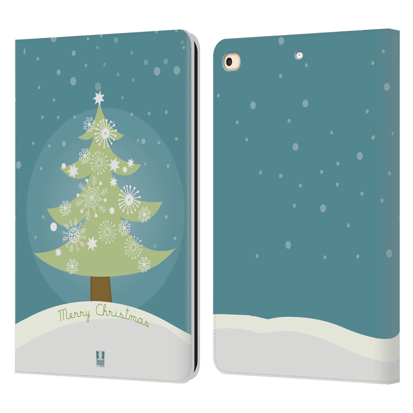 Cadeau Noël étui portefeuille iPad 9.7 motif Arbre Head Case Designs