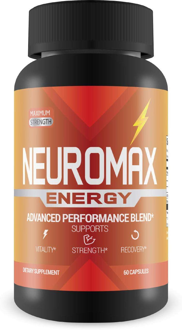 Increase Vitality, Strength, and Recovery Time - L-Arginine Formula for Extra Pump - 60 Capsules