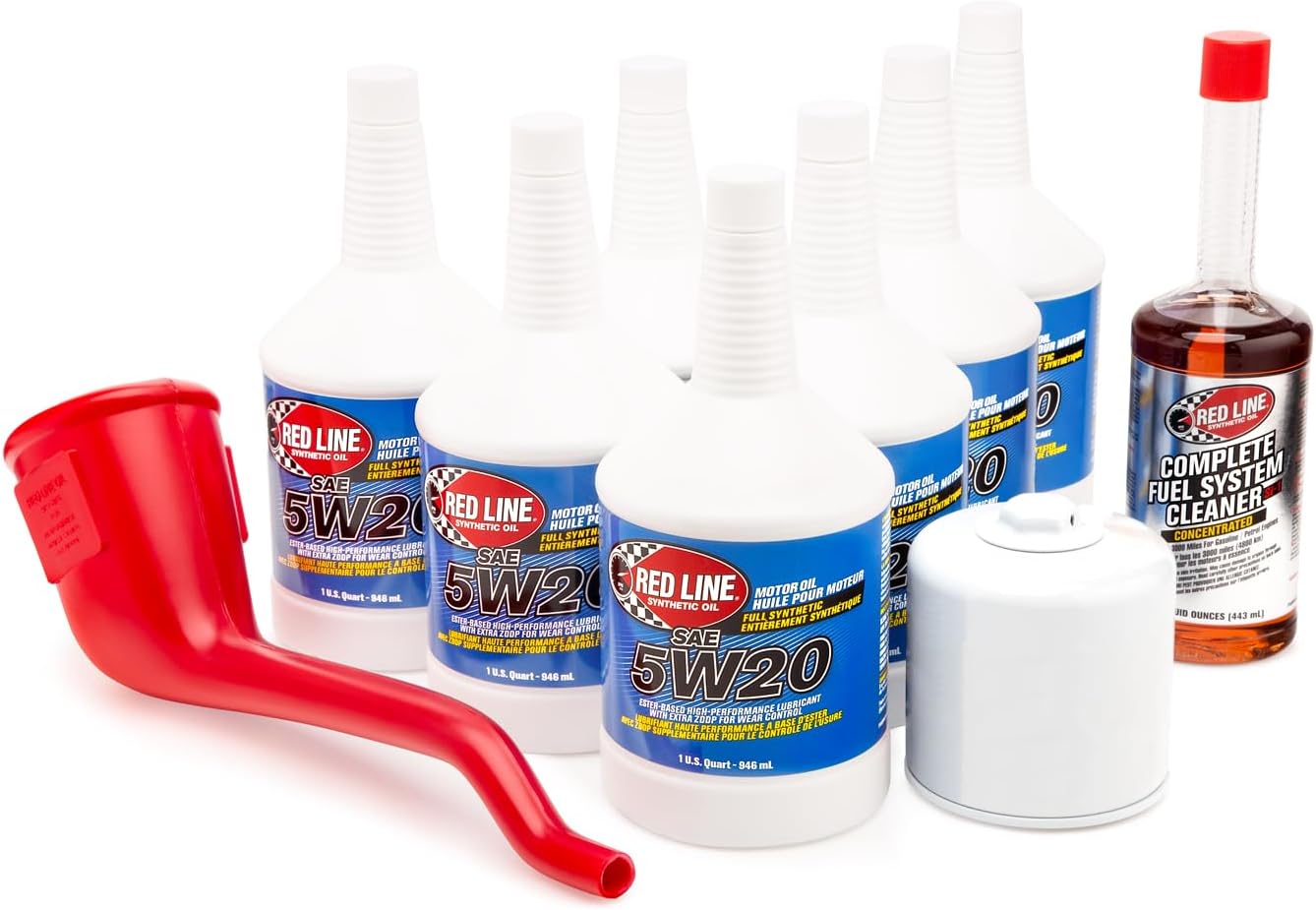 Red Line 5W-20 Full Synthetic Oil Change Kit for Ford F-150 5.4L (2008–2010)
