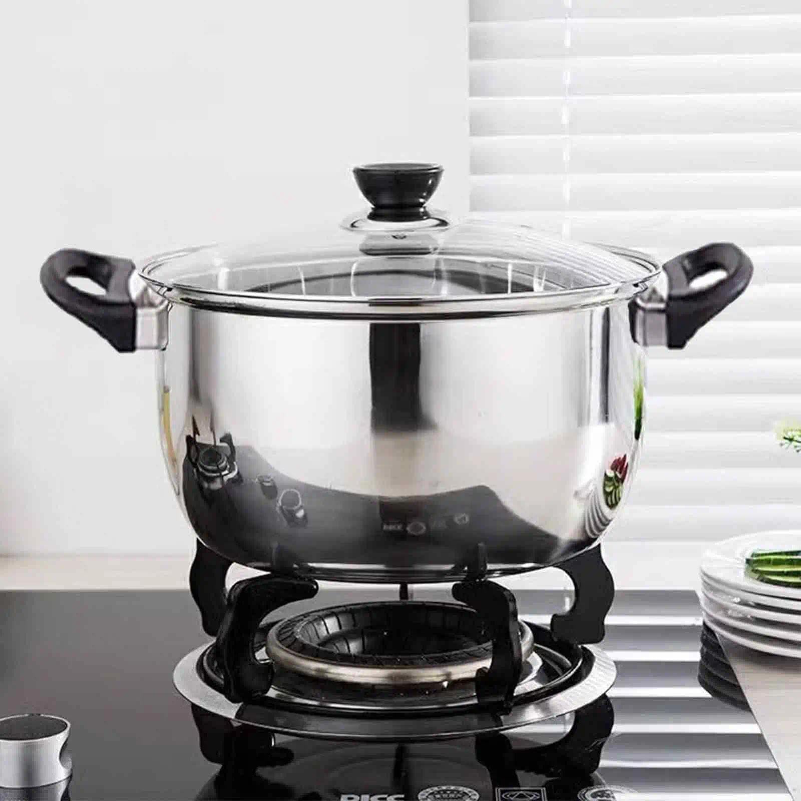 Cooking Pot Fornello Maniglia Laterale Supporto, 6 Pezzi Manico della Pentola a Pressione Bachelite Maniglia Ricambio Supporto Laterale in Alluminio per Base Pentola Metallo Pan Hardware