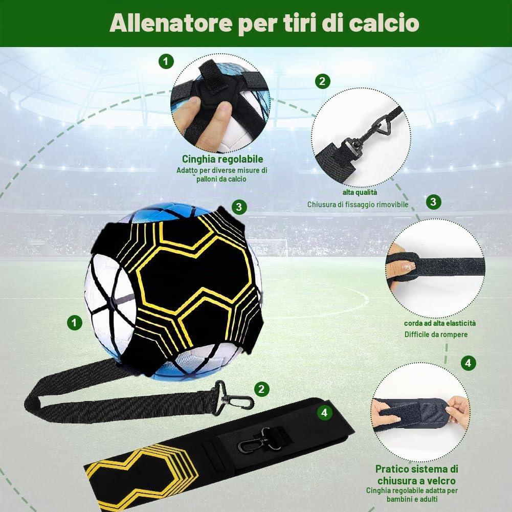 Tappetino da Calcio 60 x 90 cm, Tappetino per Esercizi di Passo, Allenamento di Controllo della Palla, Tappetino Antiscivolo, Regalo per Bambini e Amanti del Calcio