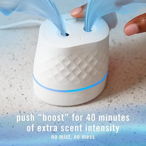 Miniatura 8 de Febreze Plug Scent Booster - Difusor de aceite continuo + ambientador compatible con enchufe, repuestos de aceite perfumado que combate el olor,