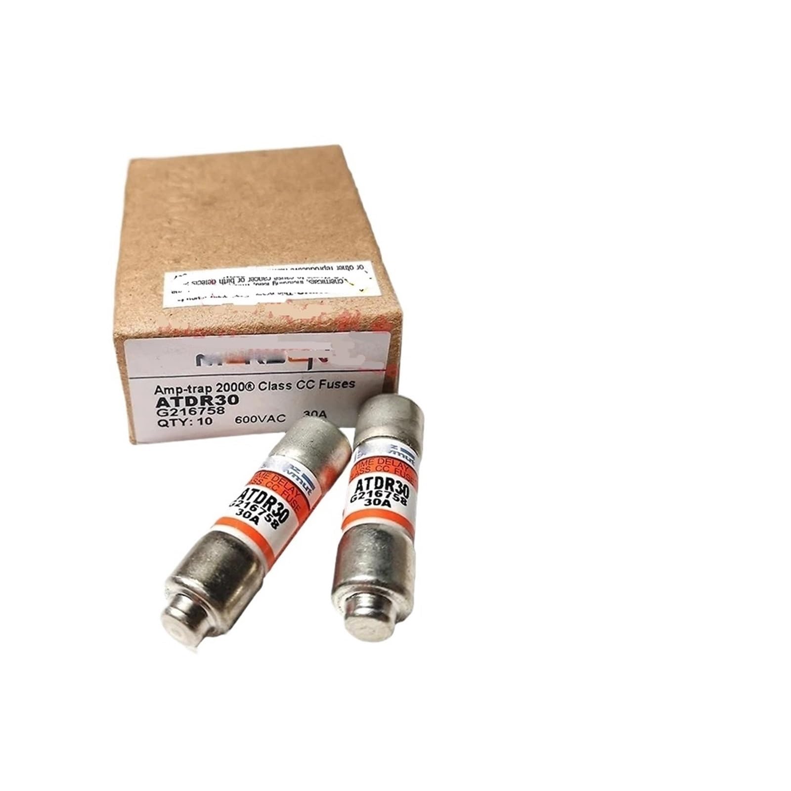 Fusible ATDR1 temporisé CC pour la protection des circuits électriques industriels