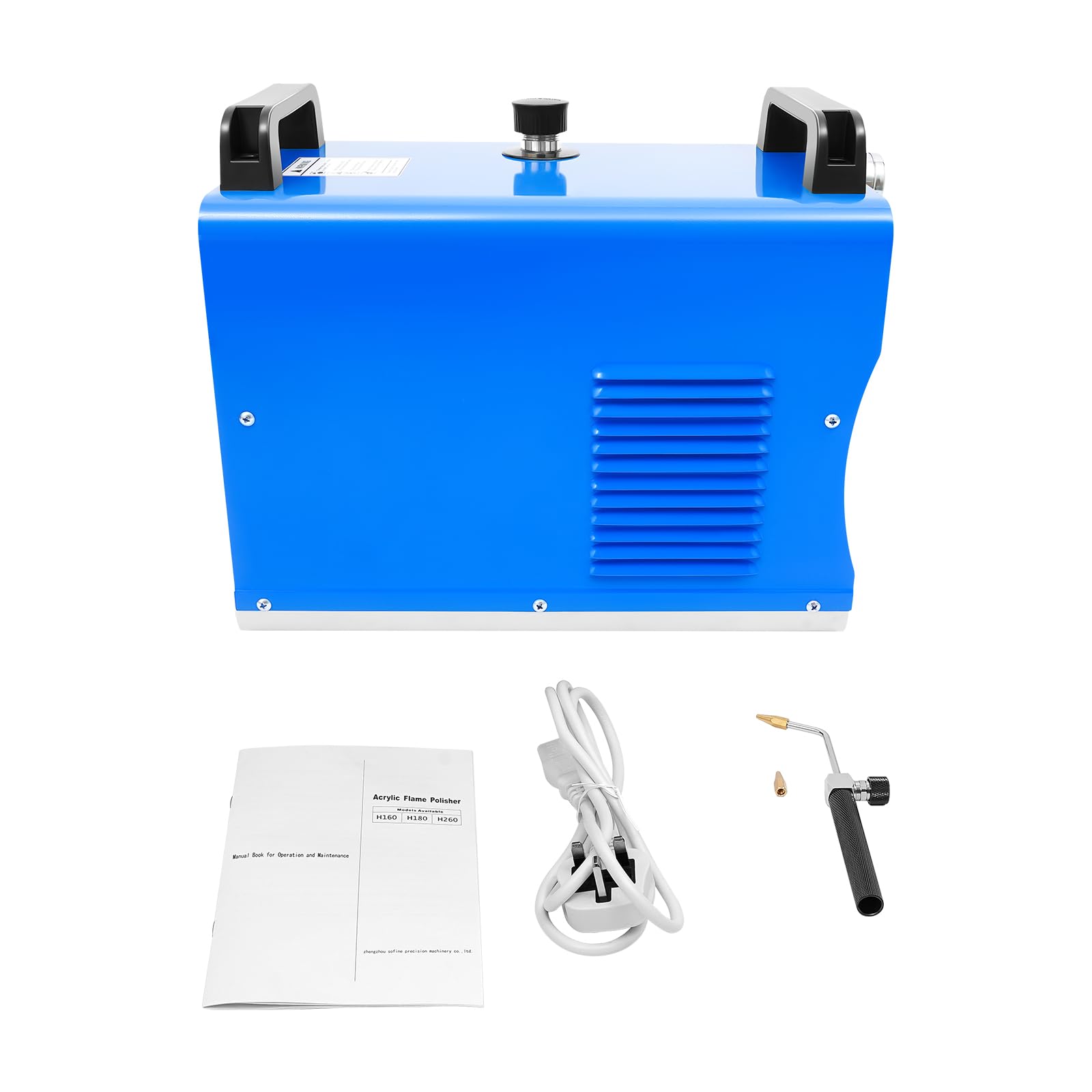 Acryl-Poliermaschine H180, Flammpoliermaschine 95 l/h, Acryl-Flammenpoliergerät, Tischbrenner-Schweißgerät, tragbarer Sauerstoff-Wasserstoff-Flammengenerator, Wasserschweißgerät