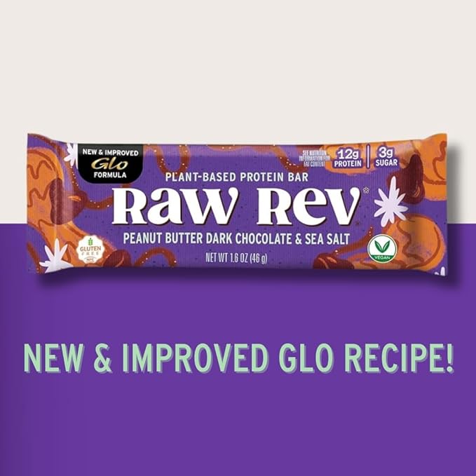 Barras Veganas de Proteína Raw Rev - Mantequilla de Maní y Chocolate miniatura 6