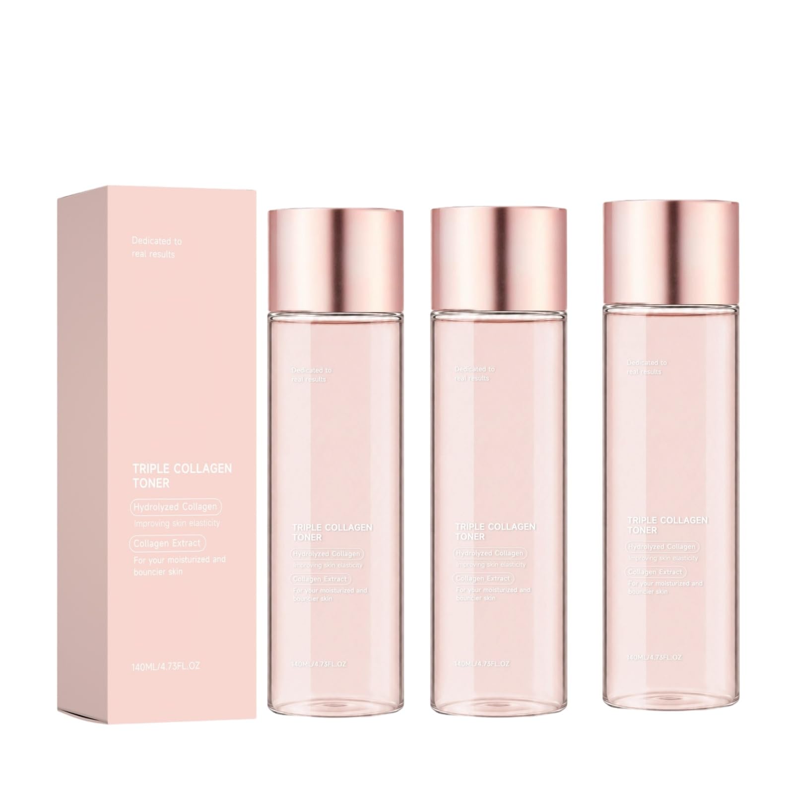 Lotion Tonique Triple Collagène Hydratante – Peau Repulpée 140 ml