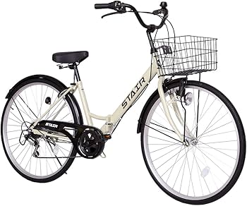 シティサイクル 黒 26インチ　7段変速ギア付き　前カゴ付き 楽天市場】自転車 26インチ シティサイクル（カラーブラック