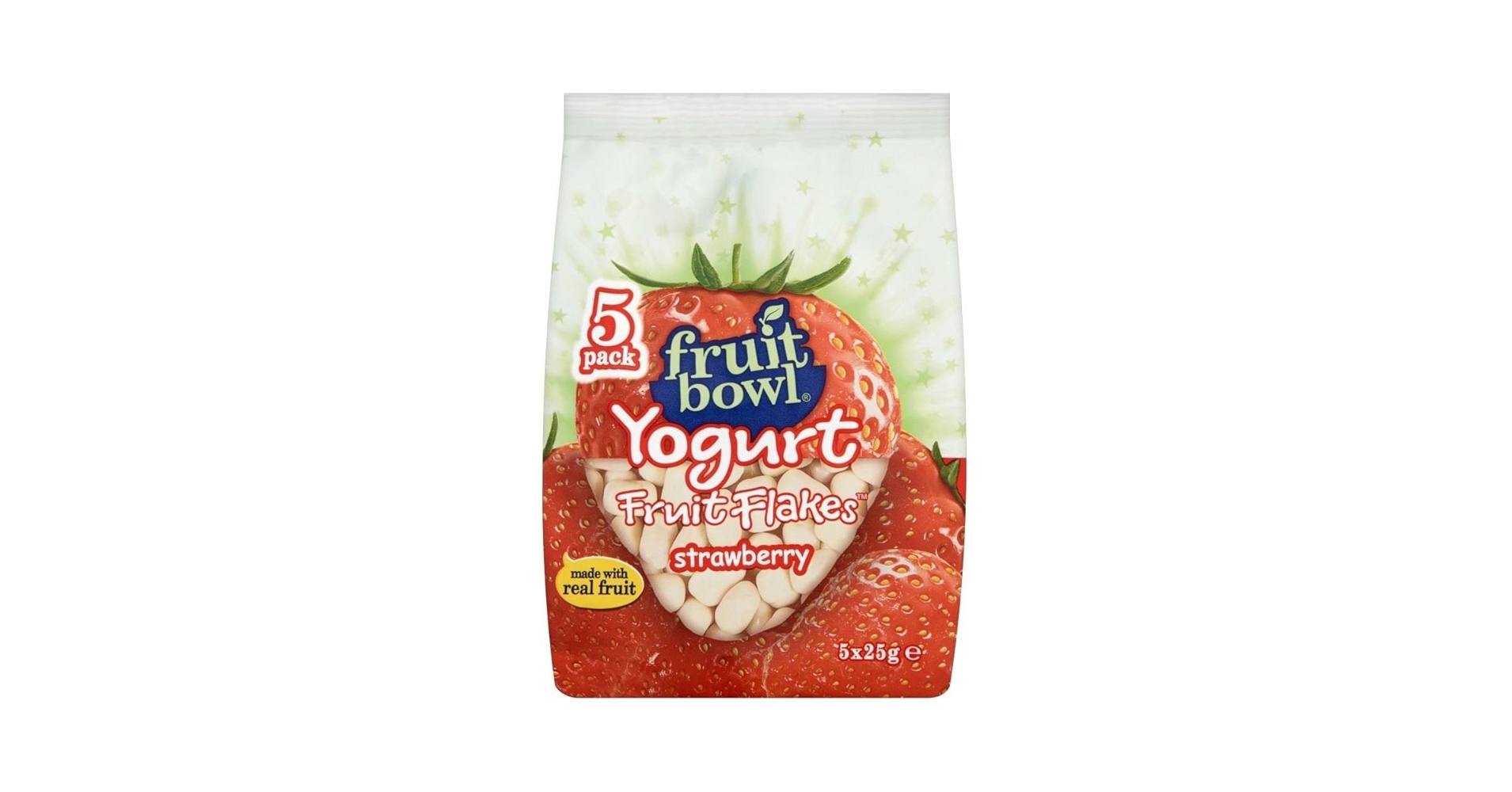 Fruit Bowl Strawberry Yogurt Flakes | Waitrose & Partners