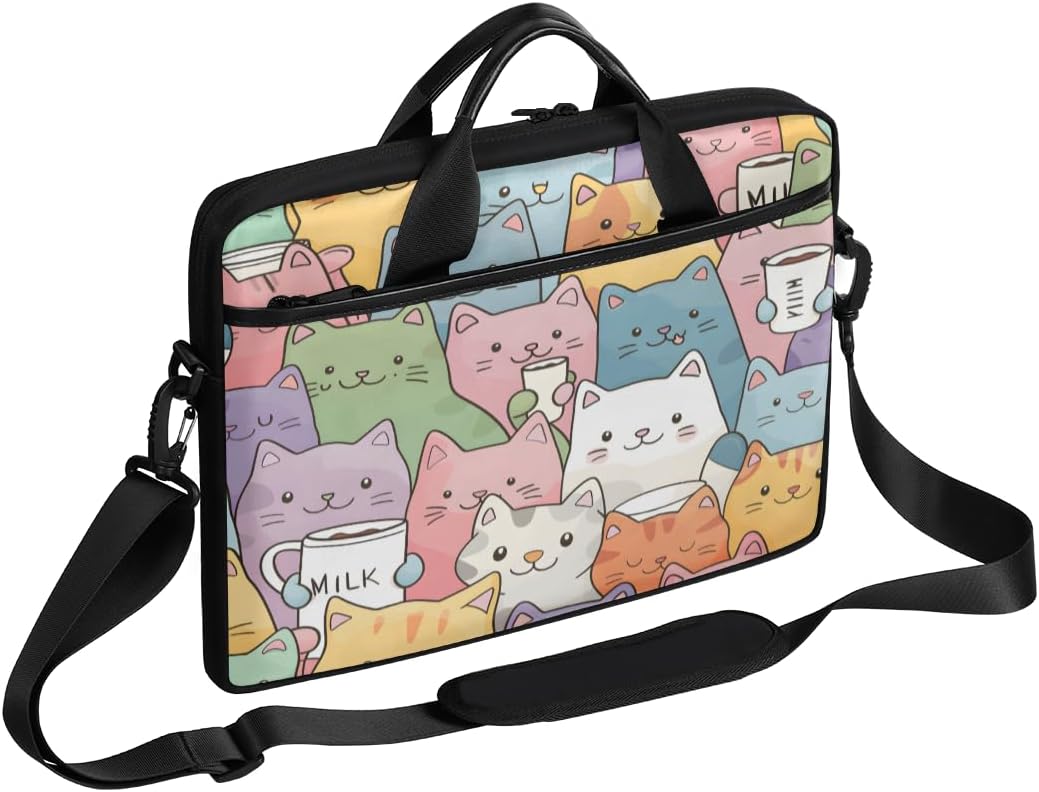 Laptop Shoulder Bag 15 Inch Waterproof Computer Briefcase Laptop Sleeve Case for Office business Travel