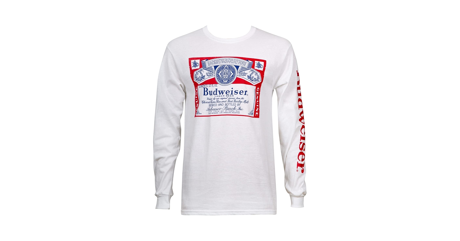 Budweiser ロングスリーブ Tシャツ 301af4bafd25f33efe7d68802dca8a