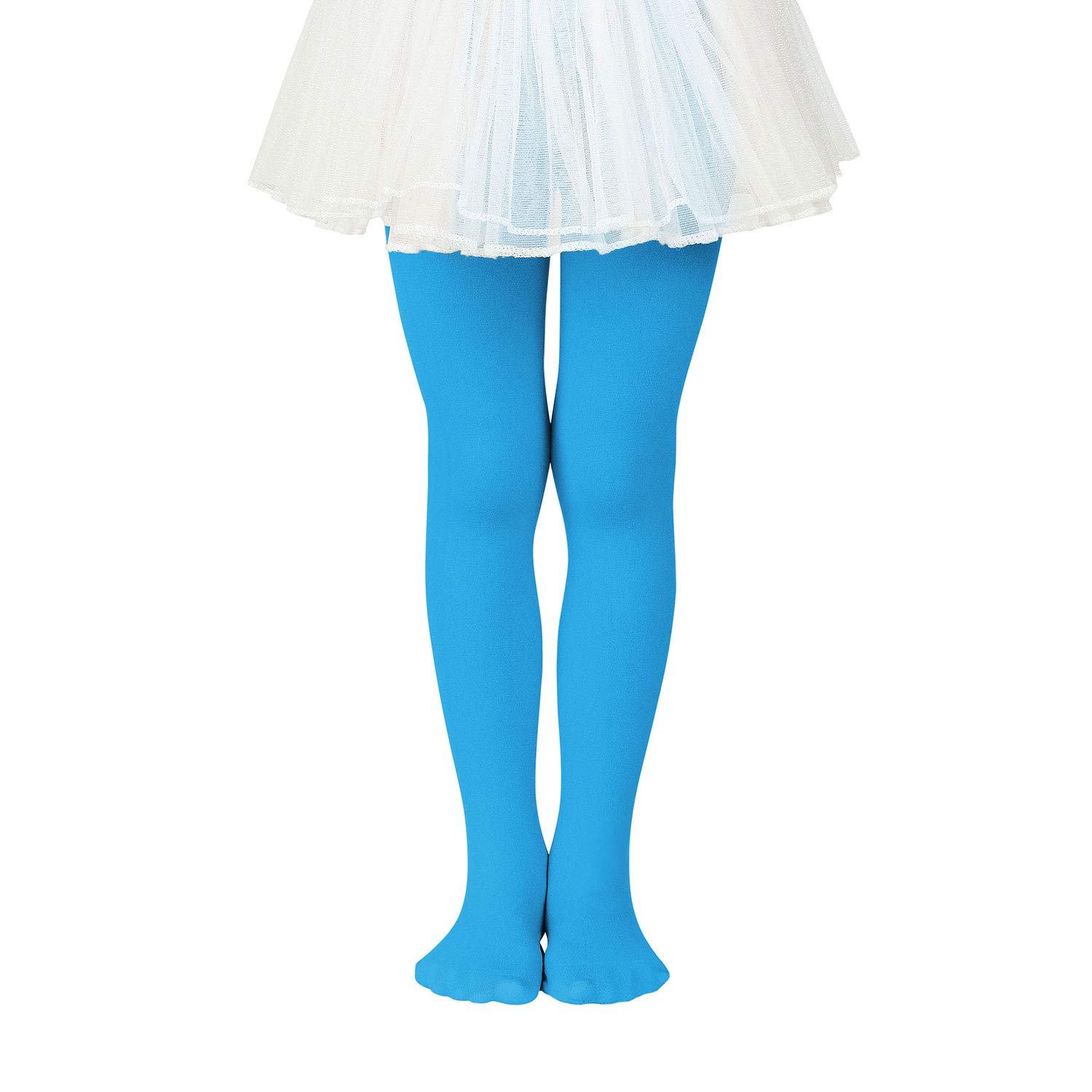 Zando Ballet Tights for Girls - Ultra Soft Girls Dance Tights Elastic Ballet Footed Halloween Tight Girl for Daily School