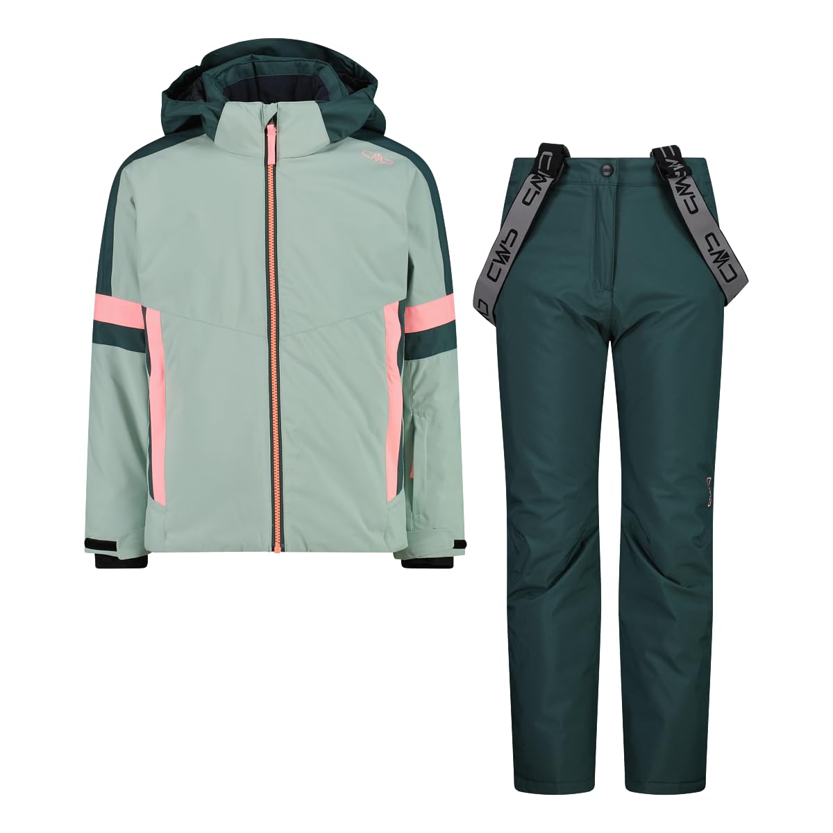 CMP Set Tuta Sci da Bambina in Twill, 35W0335