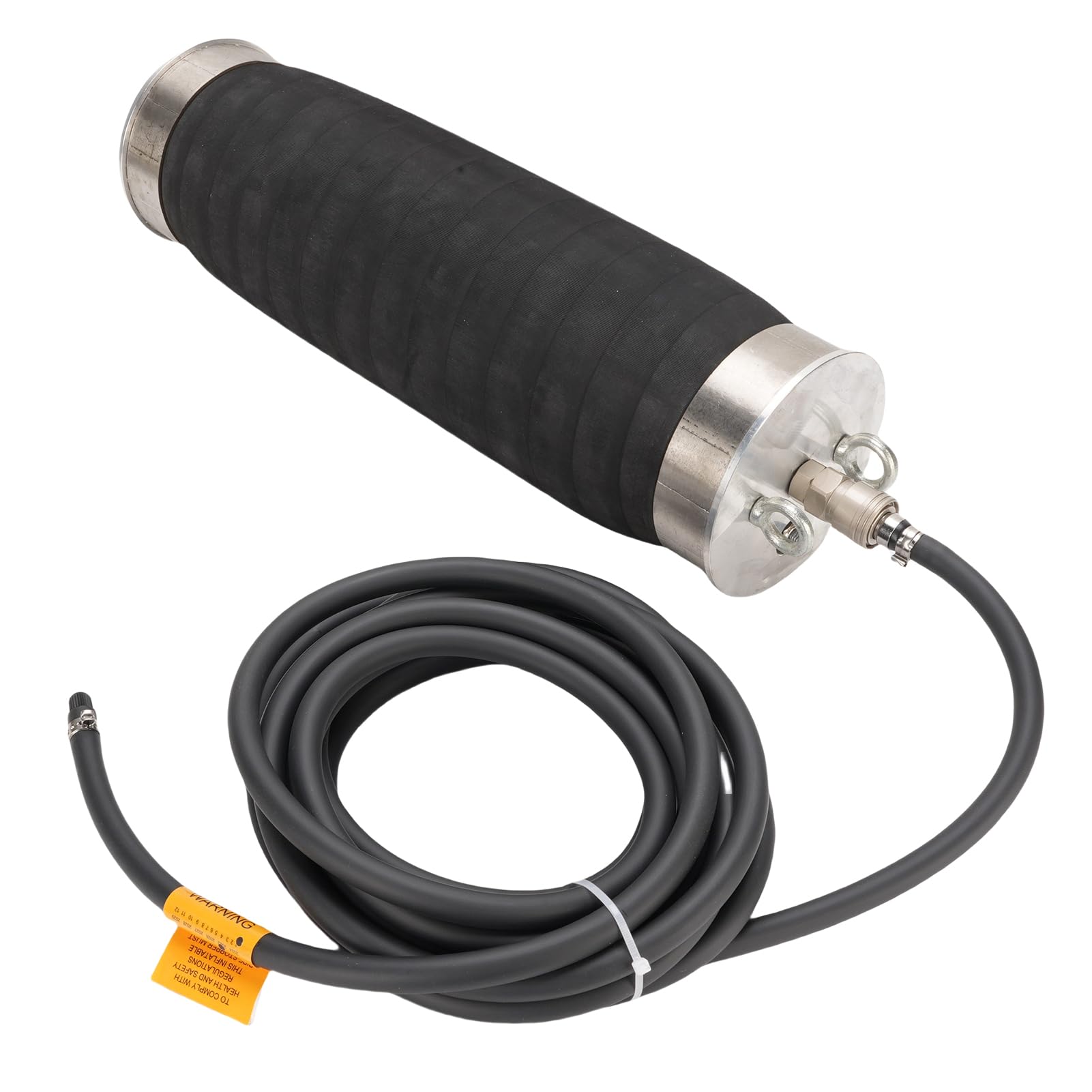 Generic Tapón de Tubo Inflable, Tapón de Globo de Goma Duradera de Acero Inoxidable para Pruebas de Bloqueo de Agua y Detección de Fugas