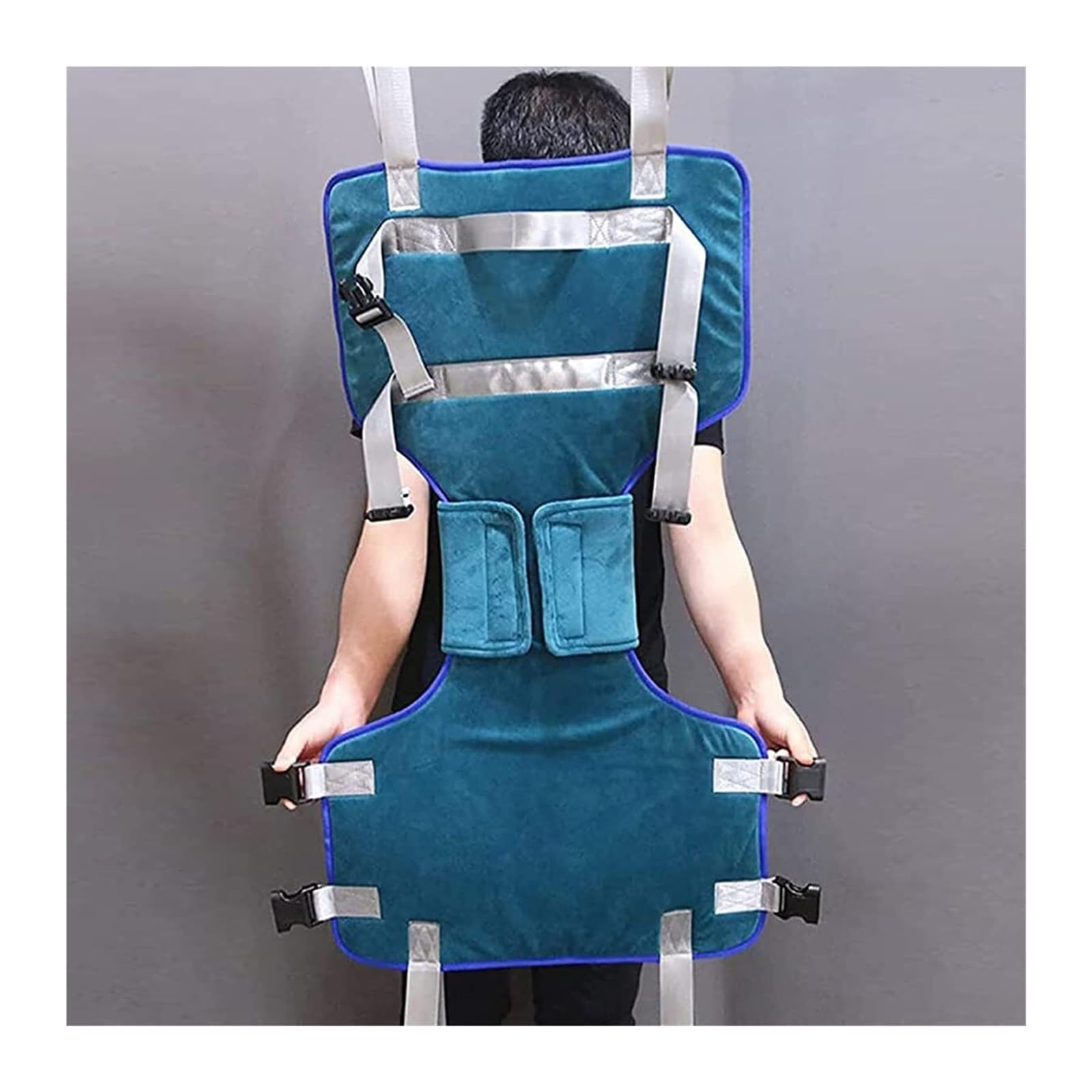 Arnés de Transferencia Ajustable para Ancianos con Cinturón para Caminar - Soporte de Movilidad para Personas con Discapacidad y Rehabilitación - Soporte Lumbar para Posición de Pie