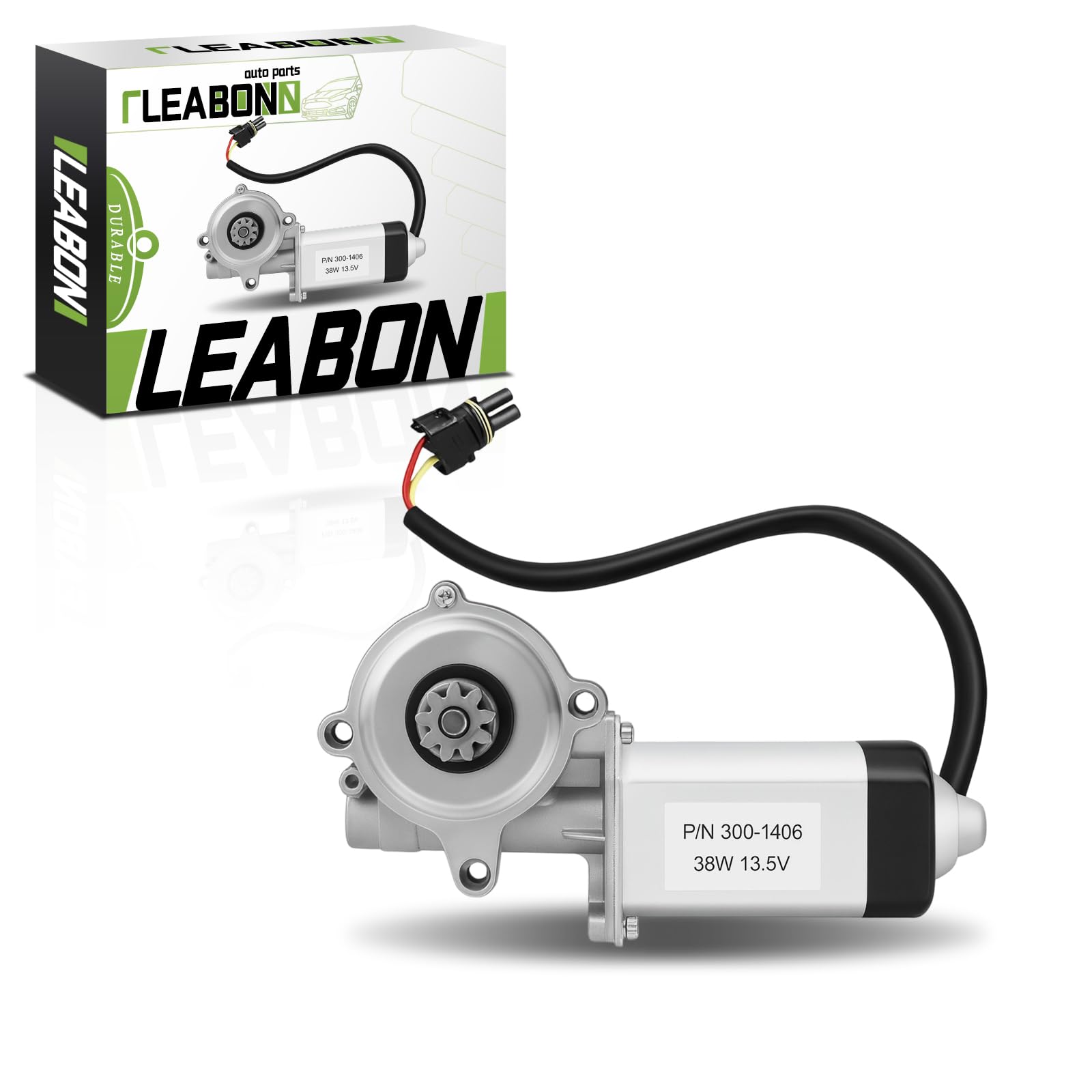 RV Entry Step Motor 300-1406 Compatible with Kwikee Lippert RV Steps Motorhome Coach Toyhauler, LCI Frigette Stromberg Carlson, Replaces 301695 369506 1820124 SP-163669 SP-1636669 RV Step Motor