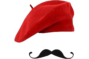 Classic French Red Beret