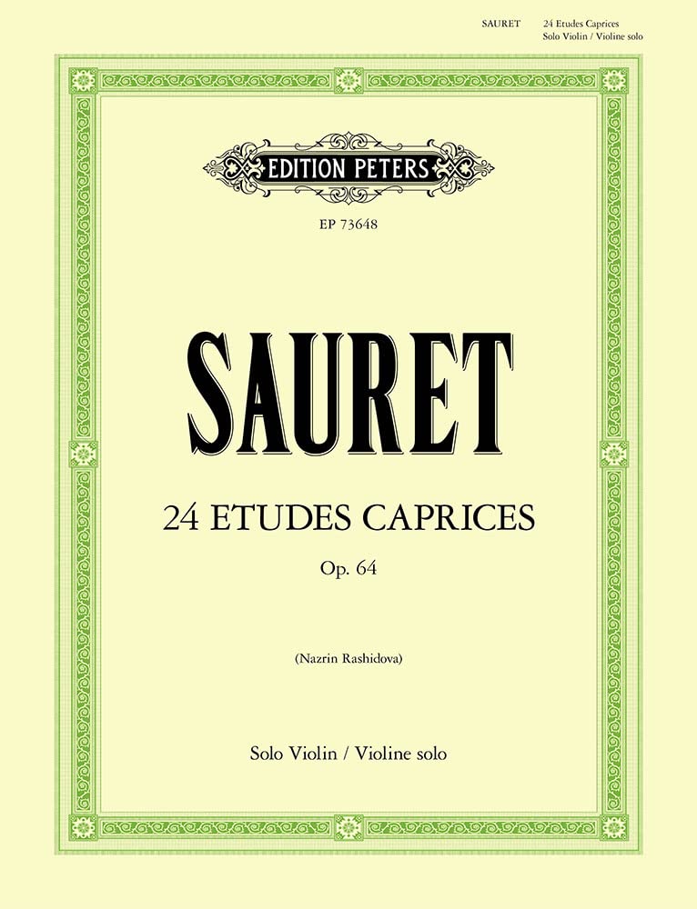 24 Etudes Caprices, Op. 64 - Violin
