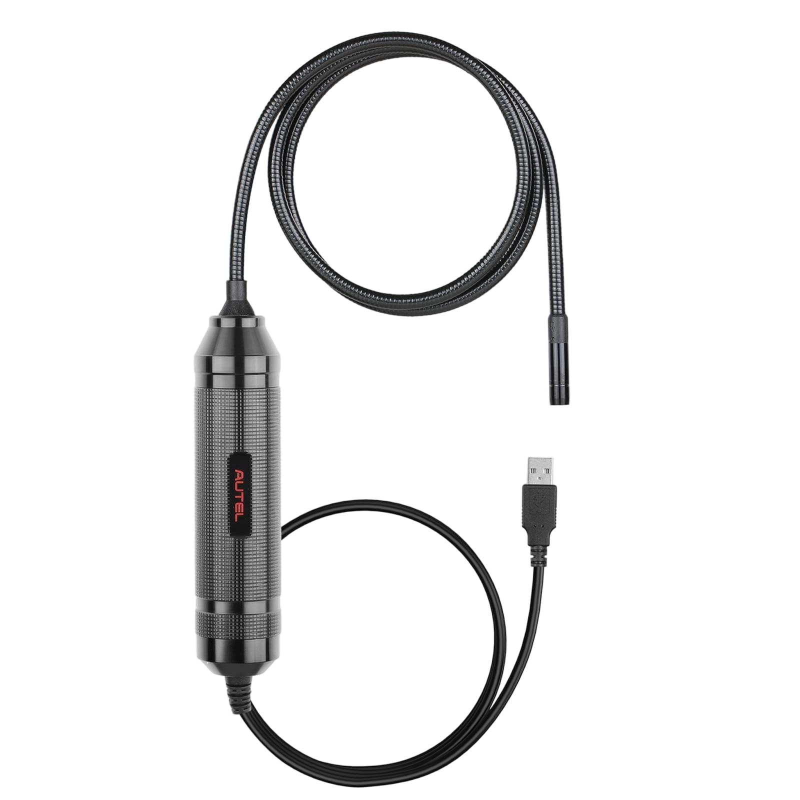 Autel MaxiVideo MV108S Digitale Inspektionskamera, 2026 Aktualisiert von MV108 MV105S, 8,5mm USB Endoskopkamera, IP67 Wasserdicht, 1920P HD Rohrkamera, 1M Flexible Kabel für Autel Kfz Werkzeug & PCs