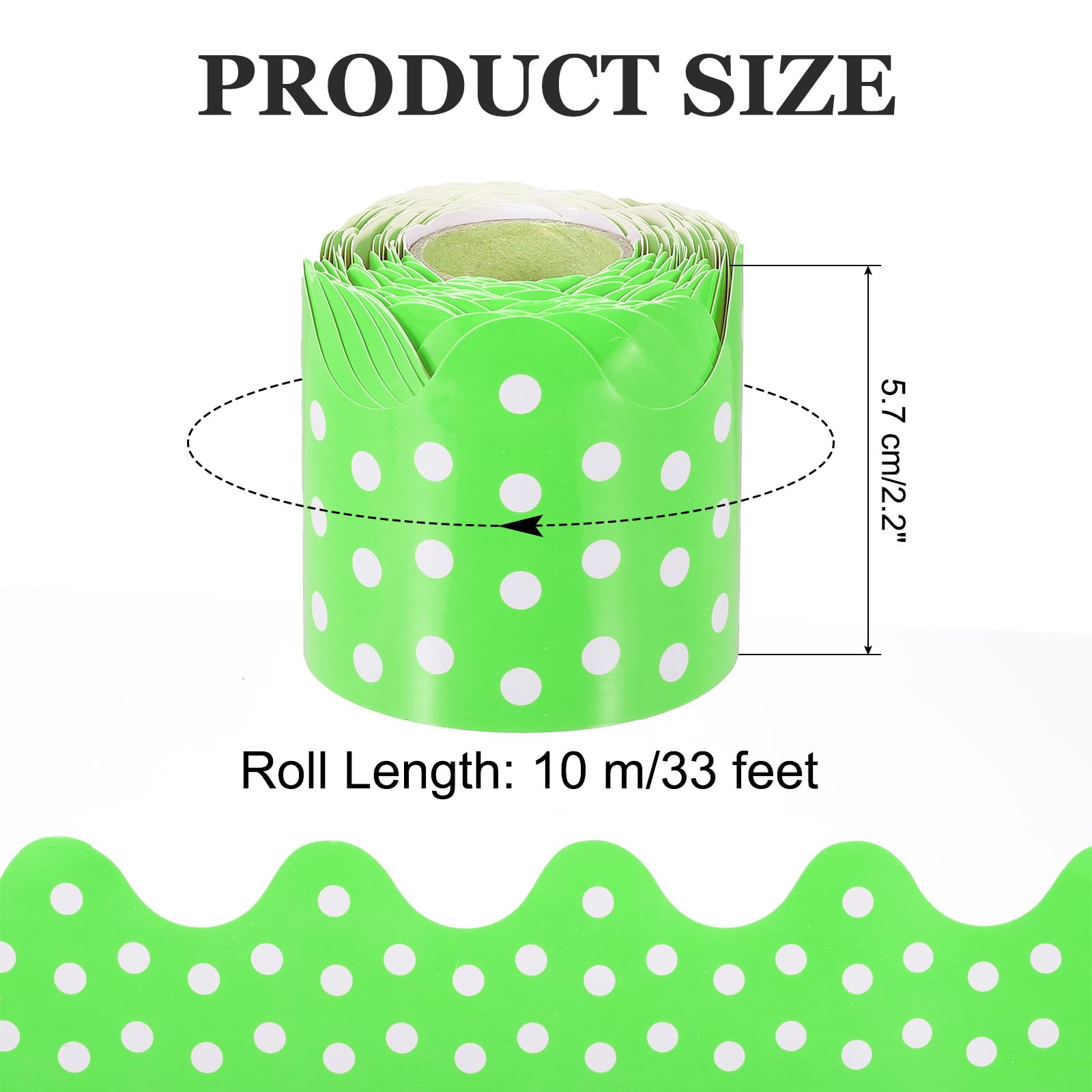 PATIKIL Dots Bulletin Board Border - Image 2