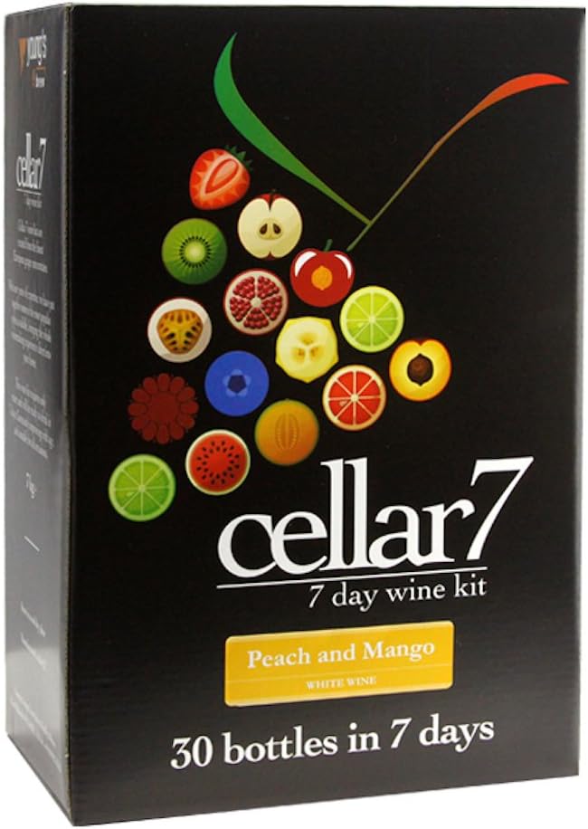 Cellar 7 - 30 Bottle Wine Kit - Peach and Mango
