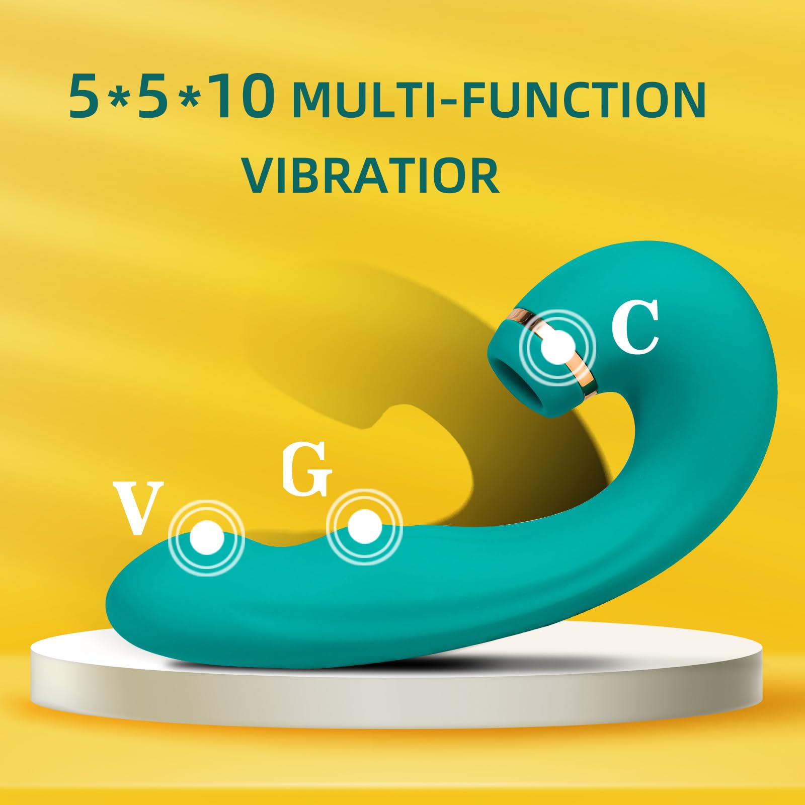 Vibratore Sesso Giocattolo per Donne 3 in 1 Vibratori con 10 Vibratori, 5 Flapping, 5 Modalità Sucking Giocattoli per Adulti Dildo G Spot Vibratore