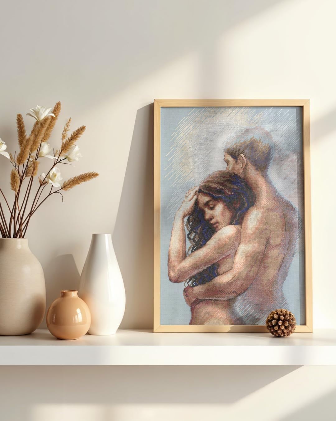 Aine - Insieme, A1036, Punto croce 27x40cm, Punto croce kit da ricamare, Disegni da ricamare, Embroidery kit, Kit ricamo punto croce