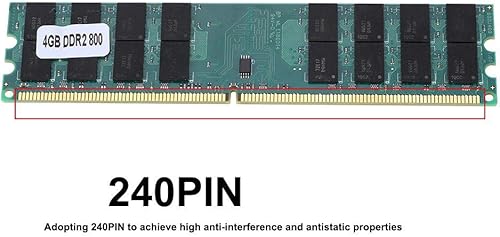Miniatura 4 de Zopsc DDR2 4GB 800MHz módulo de memoria para CPU estable datos rápidos 240PIN para alta antiinterferencia y antiestática para computadora de