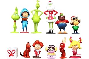 Whoville Collectible Characters: 12-Piece Festive Playset