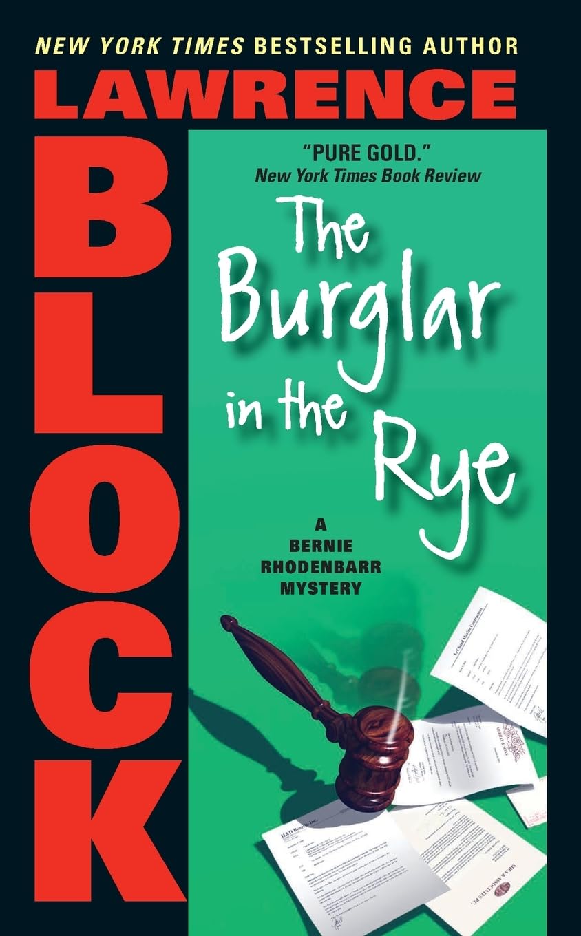 The Burglar in the Rye: A Crime Mystery About a Book Lover Who Must Solve a Murder