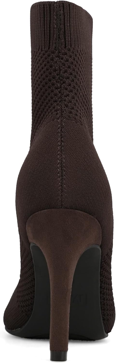 MIA Women's Mckinley Stiletto Heel Knit Dress Booties