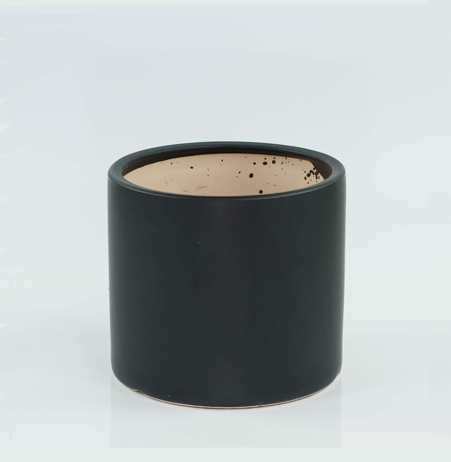 UPSHINING Large Ceramic Cylinder Planter/Mid Century